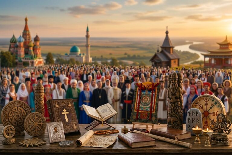 Русскомыслие в ведизме, православии, исламе и буддизме