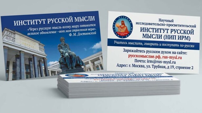 Подготовлена официальная презентационная карточка НИП ИРМ. Вы можете скачать файл, распечатать его и использовать в качестве раздаточного материала на лекциях, семинарах и личных встречах.